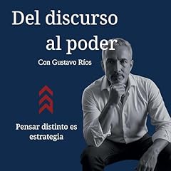 Del Discurso al Poder Podcast Por Gustavo Rios Agui&ntilde;aga arte de portada