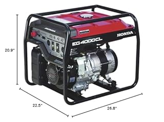 Honda 4,000 Watt Gas Powered Home RV Portable Generator EG4000