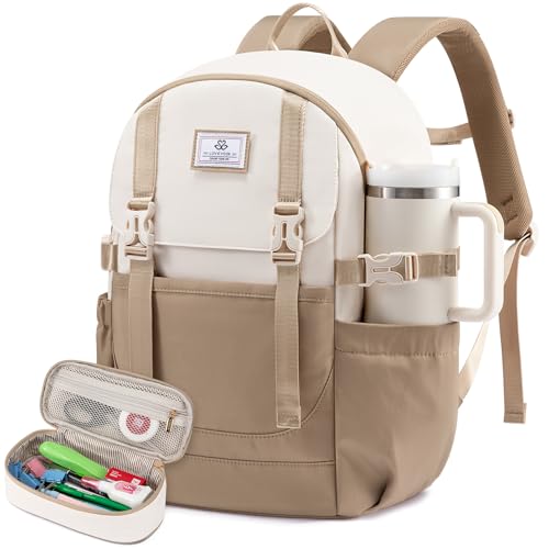 LOVEVOOK Cute Aesthetic Student Backpack