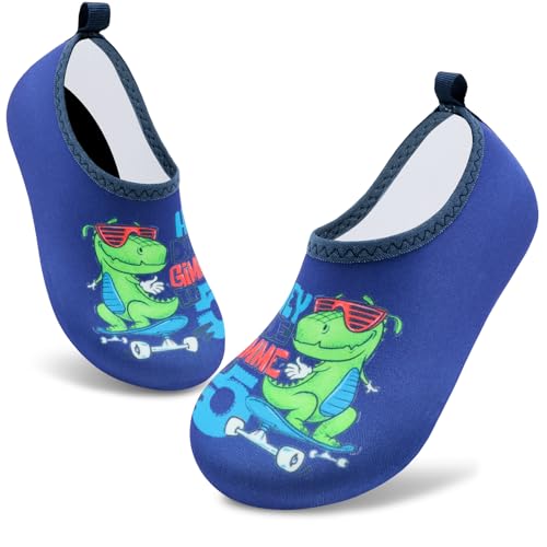 Image of VIFUUR Kids Water Shoes Girls Boys Quick Dry Aqua Socks for Beach Swim Outdoor Sports