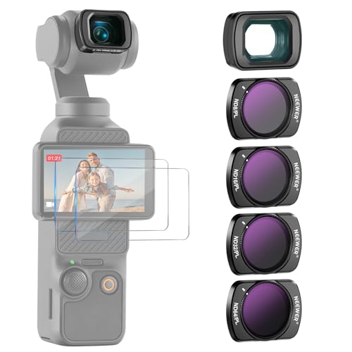 Kit filtres ND/PL de précision et objectif grand angle haut de gamme Osmo Pocket 4