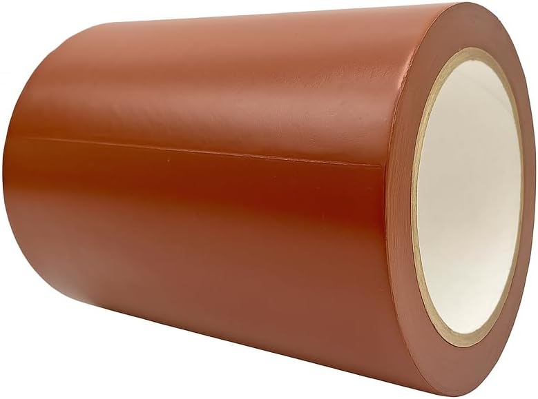 Fita de marcação vinílica MAT Tape Terracotta para demarcação e pinstriping – 15,24 cm x 32,92 m