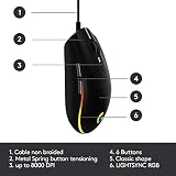 Logitech G102 Light Sync RGB Gaming Mouse — view 6
