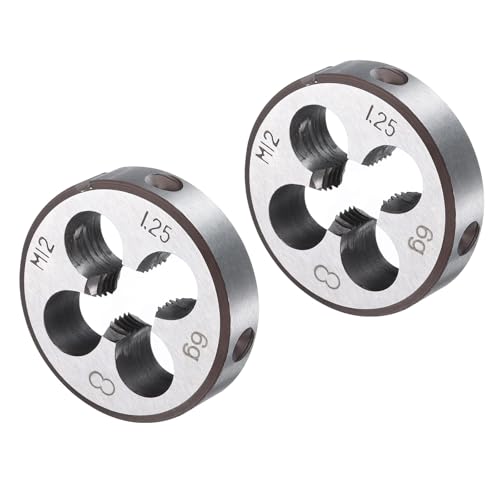 Troquel M12 x 1,5 métrico derecho sourcing map para roscado eficiente 2