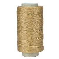 Fil à Coudre Pour Cuir 150D 250M, Cordon De Coutur Manuel Artisanat Outils De Bricolage Couture Cuir Ligne Ciree Speciale Plate