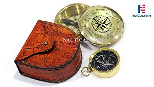 Brújula de Latón con Combo de Mini Brújula de Bolsillo - Regalo miniatura 2