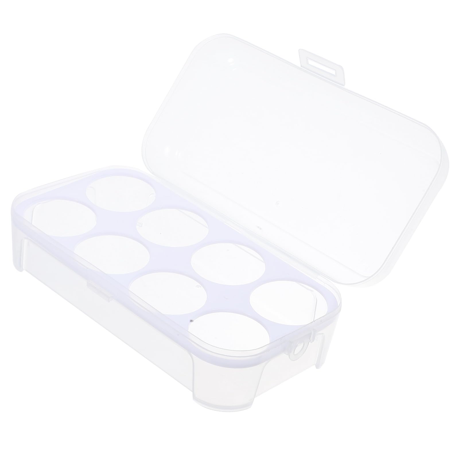 Plateau de rangement pour œufs de réfrigérateur portable pour pique-nique et cuisine