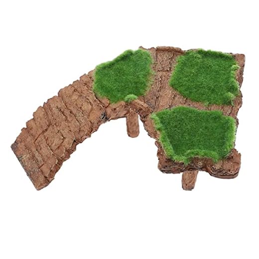 HAPINARY Terraza Tortuga Decoraciones De Acuario Rocalla De Acuario Plataforma para Tomar El Sol para Reptiles Escondite Refugio Rampa para Escalar Tortugas Tanque De Tortuga Pecera Resina