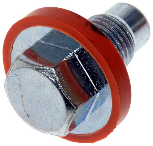 Dorman 65267 Oil Drain Plug Pilot Point Molded Gasket 1/2-20, Head Size 5/8 In. Compatible with Select Models