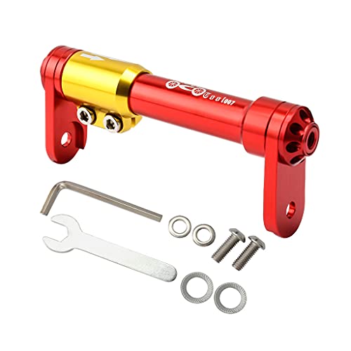 NUEAYMS Extension Bar Easy Wheels Easy Wheel Extender Aluminum Alloy Extension Telescopic Bar Compatible with Bro-mpton Easy Wheel Bracket