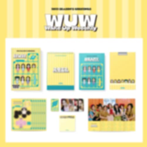 Weeekly 2022 Season's Greetings Kakao avec set de cartes photo