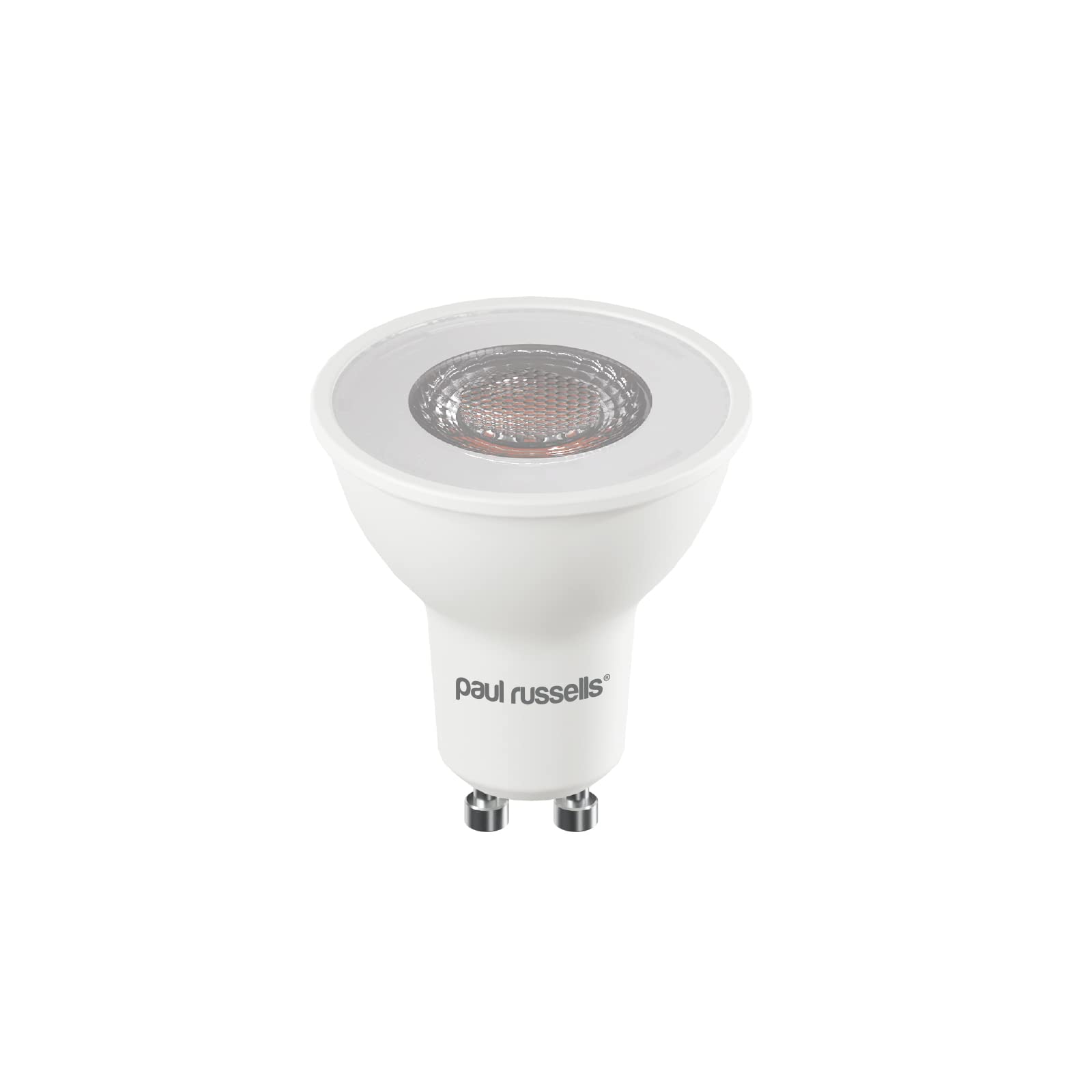 paul russells GU10 LED Bulbs 4W, LED Spotlight Bulbs for Ceiling Light, Warm White 2700K, 345lm, 50W Equivalent, 36° Narrow Beam, Non-Dimmable LED Light Bulbs for Ceiling Lighting