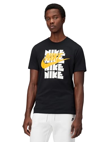 Nike Men's NSW Trend Graphic Tee, Black, Large
