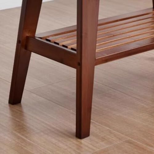 Étagère à chaussures robuste avec banc de rangement long 90cm