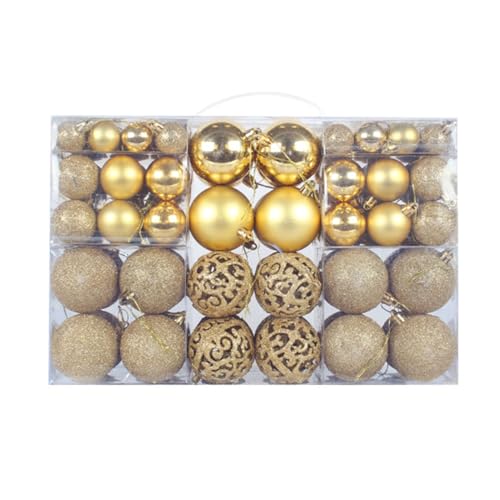 Christmas Balls Ornaments, Plastic DIY Various Styles Xmas Tree Balls Baubles Decorations For Xmas Tree Wedding Holiday Party Home Decor