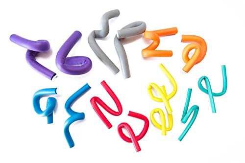 Diane Twist-Flex Rods – Pack Of 42 Assorted Hair Rollers For Women And Girls – Reusable Zip Pouch For Storage - Small, Medium, Large – Purple, Gray, Orange, Blue, Red, Yellow, Green – Dtv1 #TOP6