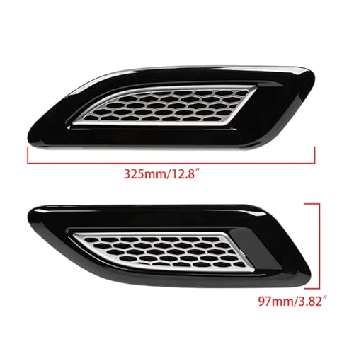 Prise d'air de capot pour Ford Focus accessoire calandre décoratif brillant