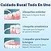 Imagen de Irrigador Dental Portatil Higiene Bucal Viaje Water Flosser Irrigadores Dentales Sarro Dental Limpiador Jato de Agua Dientes Presion