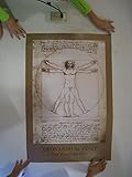 RhythmHound Leonardo Da Vinci Poster Davinci Anatomy