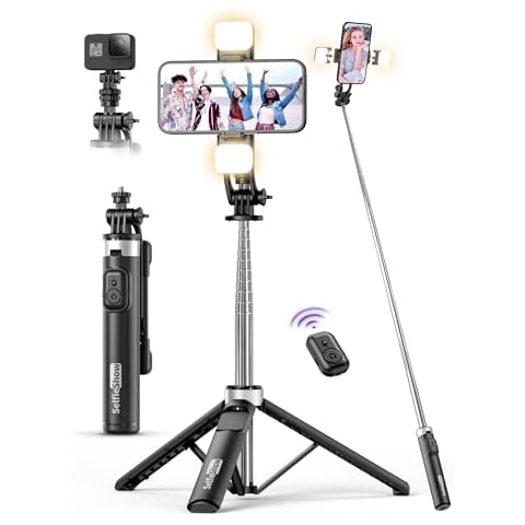 SelfieShow 53'' Tripod with Remote Light Cover