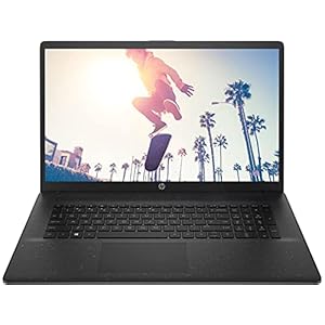 HP 17 – Zilver – 17″ FHD – Ryzen 5 5500U – 16GB RAM – 1000GB SSD – USB 3 – Windows 11 Pro # met draadloze muis + notebooktas