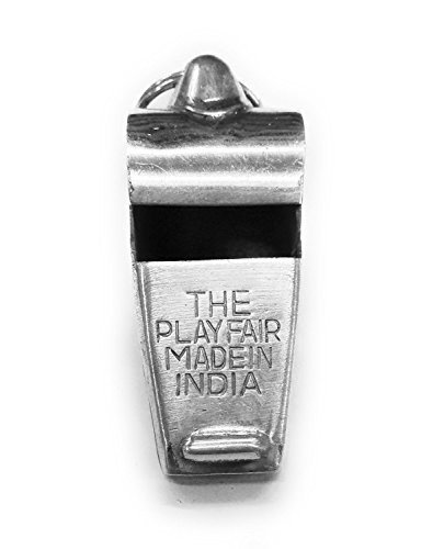 JAYCO Joseph Hudson's Acme Whistle Thunderer Whistle - Brass Whistle Worlds First Pea Whistle (Nickel Coated)
