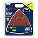 Bosch SDTR082C 25 pc. 3-3/4 in. 80 Grit Detail Sanding Sheets for Wood