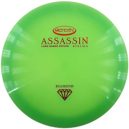 Gateway Disc Sports Diamond Assassin Fairway Driver Golf Disc [Colors May Vary]
