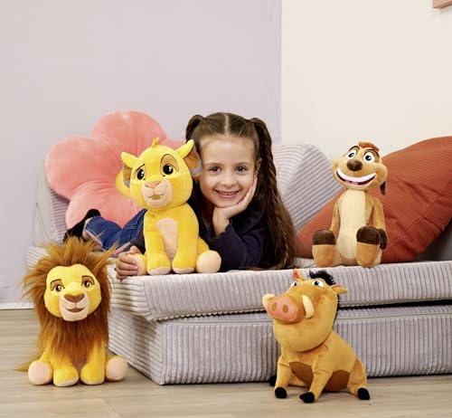 Simba Disney Lion King, 30 Jahre König der Löwen, 25cm Plüschtier, ab den ersten Lebensmonaten geeignet