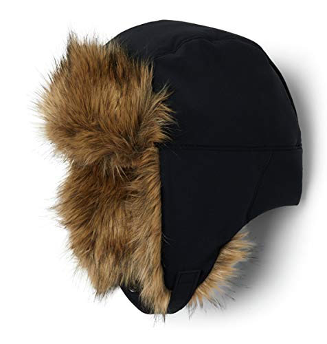 Columbia Men's Winter Challenger Trapper, Black, Brown, L/XL