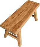 Forte capacité de charge : ce banc d'entrée en bois est épais et dispose d'une grande capacité de charge, ce qui le rend à la fois respectueux de l'environnement et durable. Le banc de salle à manger peut facilement supporter jusqu'à 200 kg, assurant la stabilité sans tremblement. Profitez de la tranquillité d'esprit tout en l'utilisant pour vos besoins quotidiens. Parfait pour améliorer votre entrée ou salle à manger avec style et fonctionnalité.