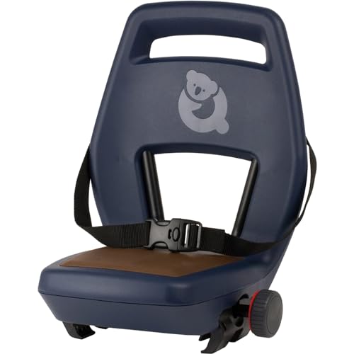 KINDERSITZ HINTEN QIBBEL JUNIOR 6+ BLAU MIT BRAUNEN KISSEN