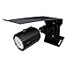 Produktbild NOLOGO Whz-zyf 10 LED-Solarlicht Einstellbare Beleuchtung-Winkel 500lm wasserdichte Lampen-Scheinwerfer mit DREI Modi for Außen gardn Wand Yard, Langlebig (Emitting Color : Black Shell)
