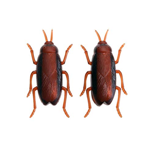 Oulensy Juguetes para bebés Cucaracha eléctrica de Juguete con Pilas botón Divertido el Juego de simulación Juguetes para Niños