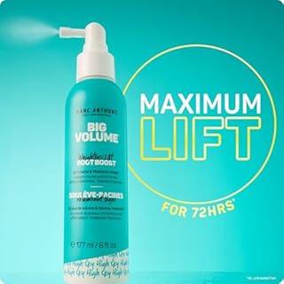 Marc Anthony Big Volume Root Lifting Spray for Fine & Thin Hair - Lightweight Hair Volumizer & Thickening Hair Styling Spray with Maximum Hold for Bounce - Frizz-Free & Sulfate-Free Hair Care Products