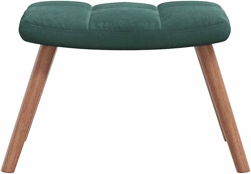 Miniatura 89 de vidaXL Velvet Rocking Chair - Dark Gray - Modern Design - Comfortable Foam Padding - Steel Frame with Solid Rubber Wood Rocking Rails