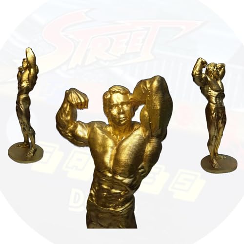 Estátua Arnold arnold schwarzenegger troféu aproximadamente 27cm