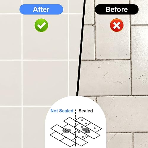 Flintronic Set di Penne per Fughe Piastrelle, 10PCS, Bianco