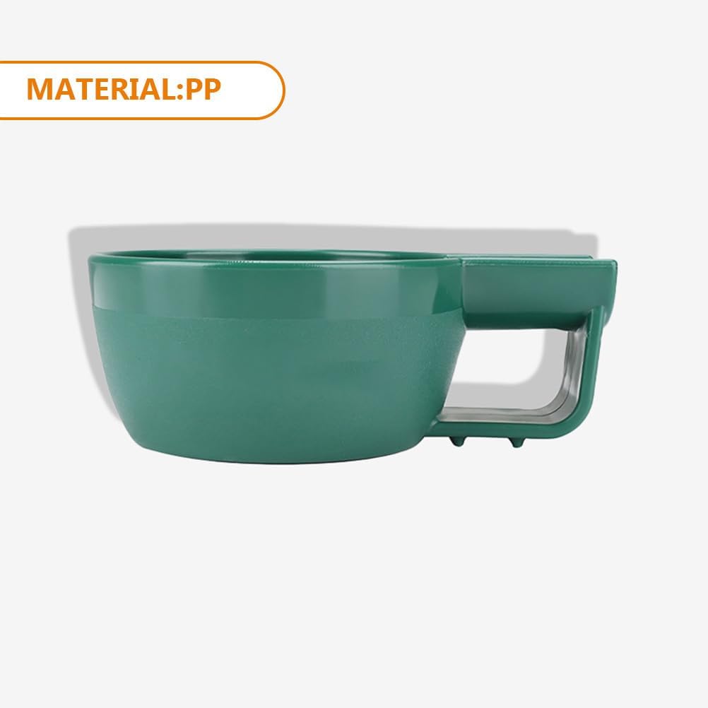 Shaving Bowl for Men 6.29 Inch Large Plastic Shaving Soap Bowl Deep Design for Rich Foam and Smooth Wet Shave at Home Dorm or Travel