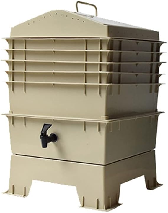 Outdoor Compost Bin, Garden Farm Compost Bin, Worm Compost Bin