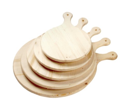 Panetta Casalinghi - Tagliere per Polenta in Legno d’Abete, Beige, 25 cm, Legno, Beige, 50 cm