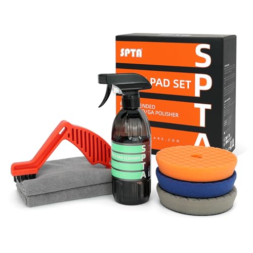 Kits de pulido de coche para eliminar arañazos leves con toallas y cepillo