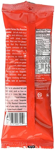 Seapoint Farms Dry Roasted Edamame - Sea Salt - 1.58 OZ - 12 pk