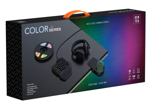 Clavier LED une main et casque de jeu RGB pour libérer l'espace