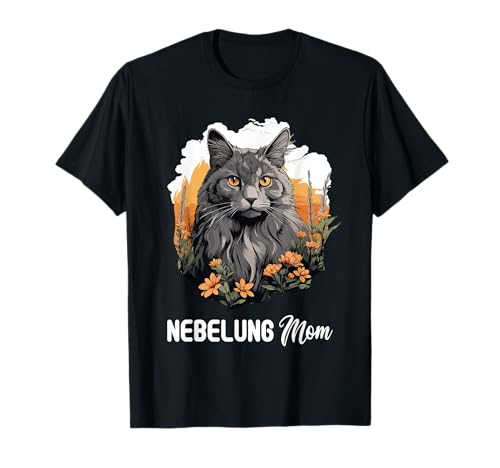 Nebelung Cat Kitten Nebelung Mom T-Shirt