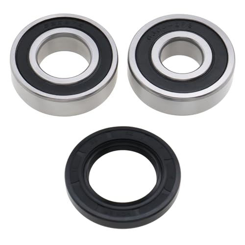 The Lord of the Tools 3Pcs High-Performance Trailer Wheel Bearings Kit - Ball Bearings - 6205-2RS & 6304 - Shaft Seal - HP350/HP400/HP401