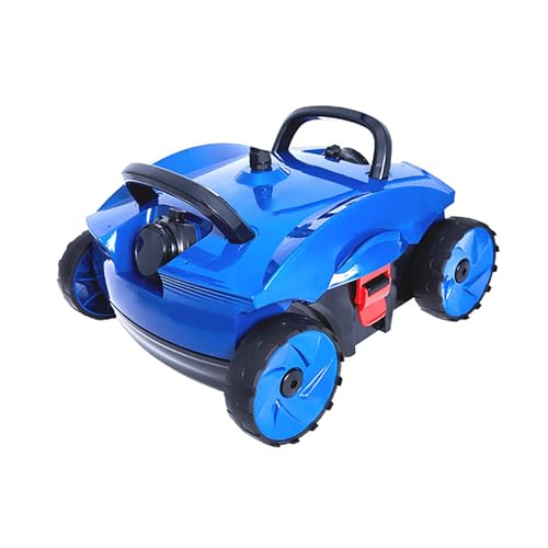 WINONDE Wall Climbing Robotic Pool Cleaner, Pool Cleaner Robot with Fine Filter and 49ft Cable, Pool Surface Skimmer Cleaner, Smart Navigation