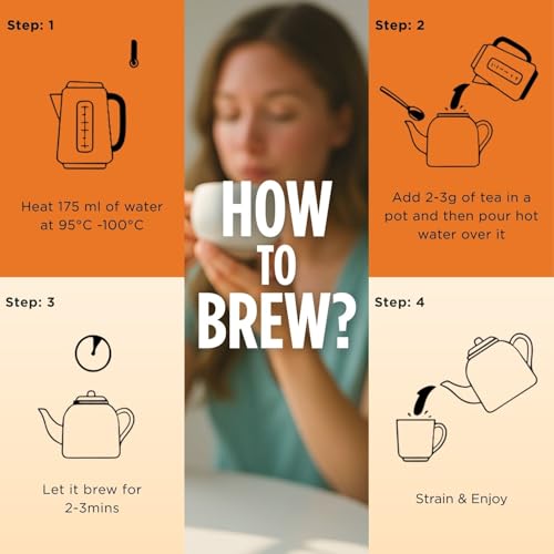 Image of CHAYAM Cinnamon Green Tea | 50g Loose Leaf with Ceylon Cinnamon, Clove & Star Anise | Wellness Tea for Detox, Digestion & Gut Health | Premium Gift Tin