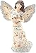 Elements Love You Nana Angel Figurine by Pavilion, 5-1/2-Inch, Holding Flowers, Inscription Love You Nana