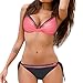 Blanc Bikinis 2019 Sexy Bikini Carla Croix High Waisted Body Marque Push up Femme Micro Transparent Bandeau Simple Huit Braun 8 Triangle Crochet Bikini Ans Push up Transparent Rasta hau